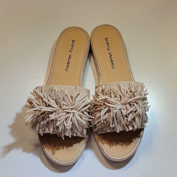 DIRTY LAUNDRY POM POM  SLIP ON ROUND TOE SANDAL - Picture 3 of 14